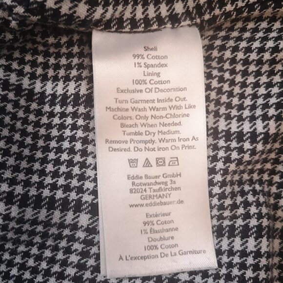 Eddie Bauer Ladies Boyfriend Fit Medium Wash Relaxed Leg Lined Jeans - Picture 11 of 16